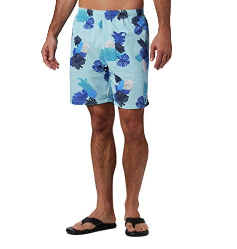 Columbia Big Dippers - Pantalones Cortos de Agua para Hombre, Hombre, 1768851_1, Sky Blue Tropic, Extra-Large