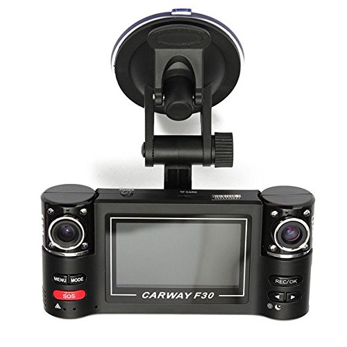 Comprare Web Cámara para coche F30 con 2 cámaras de 360° Carway Nigh Vision DV CW170 (Micro SD 32 GB incluida)