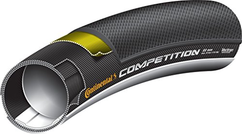 Continental Competition Tubular de Carretera, Unisex, Negro, 700 x 22