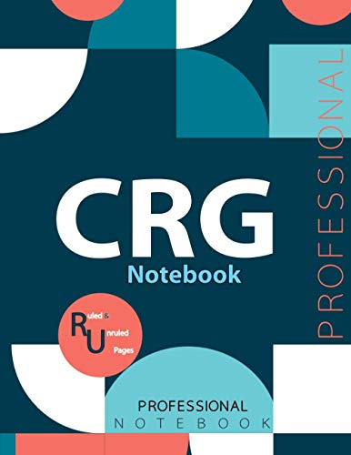 CRG Notebook, Examination Preparation Notebook, Study writing notebook, Office writing notebook, 140 pages, 8.5” x 11”, Glossy cover