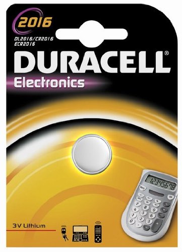 Duracell CR 2016 Single-Use Battery CR2016 - Pilas de Litio de 3 V (Single-Use Battery, CR2016, Litio, botón/Moneda, 3 V, 1 Pieza(s)