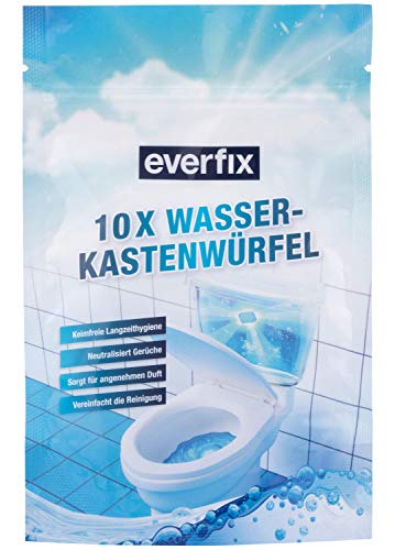 Everfix Cubo de agua (10 unidades) para inodoro y cisterna de agua