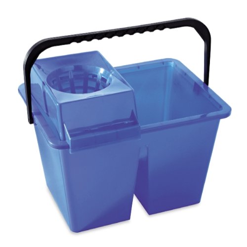 Homexpert MSV v460515 Cubo Doble plástico Azul 40 x 30 x 30 cm