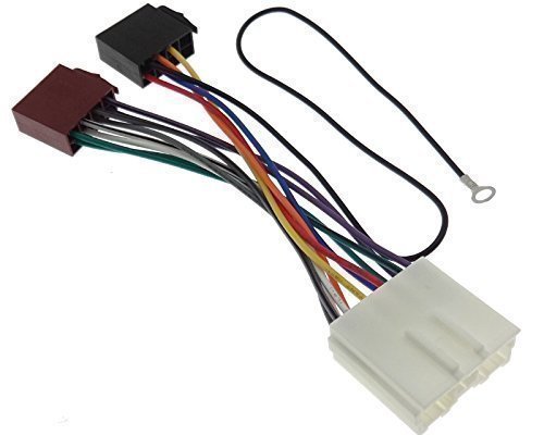 MITSUBISHI (2) Cable adaptador de radio conector ISO cable de conexión Radio DIN