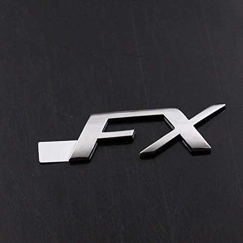 para Hyundai Tiburon Coupe T Logo V6 Coupe FX Emblem Boot Boot Botges Hood Tronc Tratch Logo Emblema (Color : FX Logo)