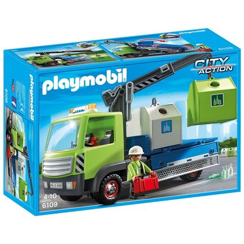PLAYMOBIL - Camión de contenedores (61090)