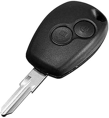 Pro-Plip - Carcasa para llave con dos botones para Dacia Logan, Sandero, Duster y Lodgy.