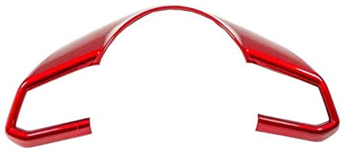 YOUYOUNX -   Accesorios de decoración de Interiores con Lentejuelas ABS para Volante de Coche, para Mazda 6 Atenza 3 Axela 2 Demio CX-3 CX-4 CX-5 CX-8 2017-2019-Rojo
