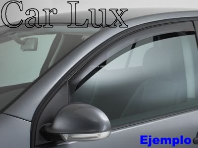 Car Lux AR00040 - Derivabrisas Deflectores de Viento Delanteros para Golf V 5 de 3 Puertas desd 2004