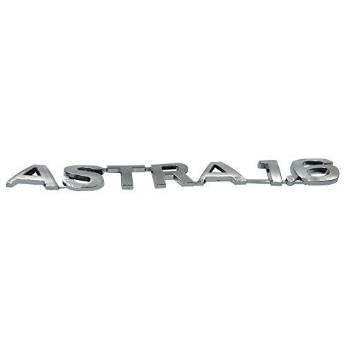Car Store Etiqueta engomada del Logotipo del Emblema del Cromo del Coche para Opel Vauxhall Astra 1.6
