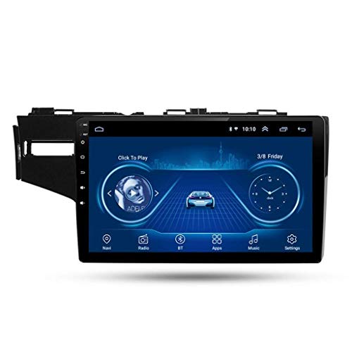 Coche Estéreo Multimedia Player para Honda FIT 2014-2018, con GPS Bluetooth Sat Nav Player USB Coche DVR Radio de 9 Pulgadas Pantalla táctil Digital