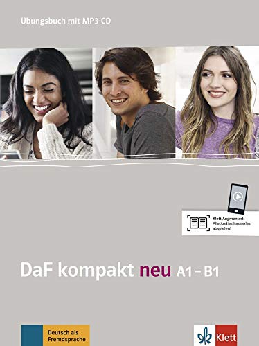 DaF kompakt neu a1-b1, libro de ejercicios: Ubungsbuch A1-B1 + MP3-CD