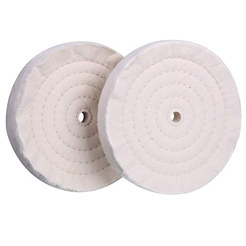 Discos de pulido para lijadora de mesa, 200 mm (70 capas), 2 unidades