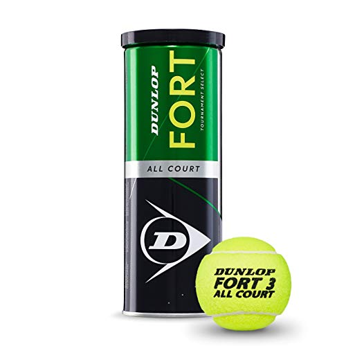 Dunlop Fort All Court TS Pelotas Tenis, Unisex Adulto, Amarillo