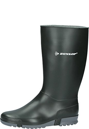 Dunlop Protective Footwear Sport Gummistiefel, Botas de Lluvia Unisex Adulto, Grün, 39 EU
