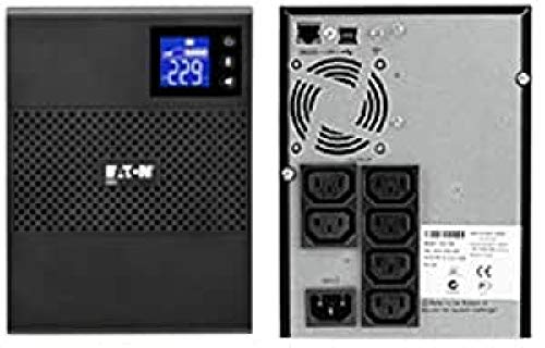 Eaton 5SC 750i - Sistema de alimentación ininterrumpida, Negro