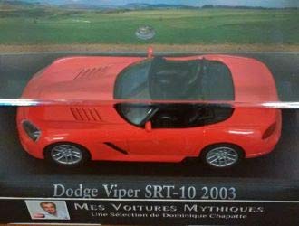 Ex Mag Dodge Viper SRT-10 Modelo fundido a troquel