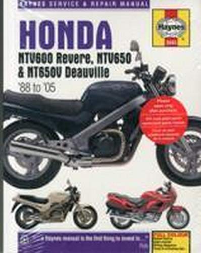 Honda NTV600 Revere, NTV650 & NTV650V Deauville (88-05) (Haynes Service & Repair Manual)