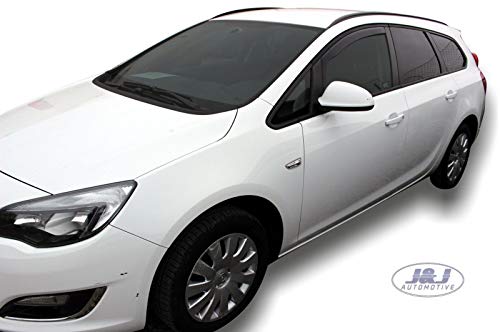 J&J AUTOMOTIVE Derivabrisas para Opel Astra IV J 5 puerta 2009-2016 2pcs