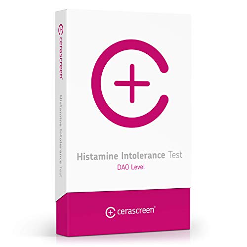 Kit para test de intolerancia a la histaminade de CERASCREEN - Fácil de hacer desde casa I Laboratorio certificado I Informe detallado de resultados