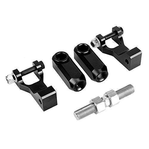 LetCart Kit de Descenso Delantero - ATV Kit de Descenso Delantero Trasero Ajustable para Yamaha Raptor 350660700(Negro)