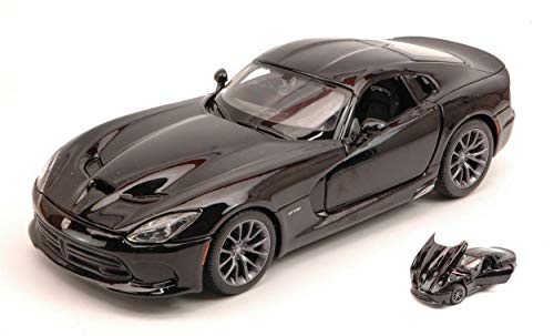 Maisto Model Compatible con Dodge Viper SRT GTS 2013 Black 1:24 MI31271Z