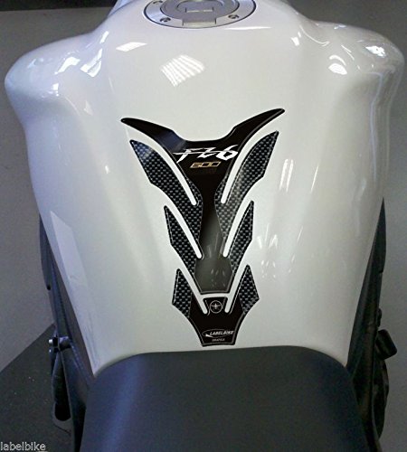 Portector de Depósito Adhesivo Depósito Resina Gel 3D Compatible para Moto Yamaha FZ6