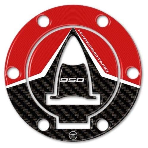 Tapa DE Tanque DE Pegatina de Resina 3D para Moto Compatible con Ducati Hypermotard 950