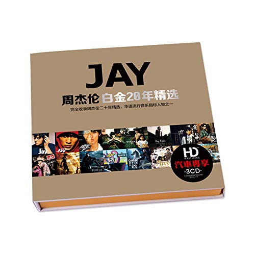 WDFDZSW Jay Chou CD Álbum de CD Presentado Música Popular CD de CD de CD de Coches CD