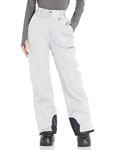ARCTIX Snow Pantalones de Nieve para Mujer, Color Blanco, pequeño, Mujer, Pantalones de Nieve para Mujer (Talla L), Color Blanco, 1800, Blanco, L