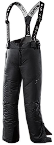 Black Crevice Skihose Pantalones de esquí, Unisex-Niño, Negro, 14 años (164 cm)