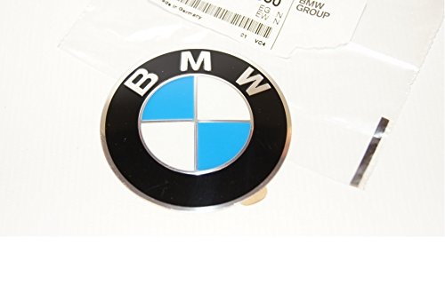 BMW genuino rueda tapacubos emblema adhesivo 70 mm (36136758569)