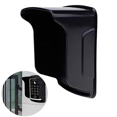 CIFY Cubierta de Lluvia para Controlador de Teclado RFID/videoportero/máquina de Huellas Dactilares, Cubierta Protectora de Equipo de Control de Acceso Impermeable