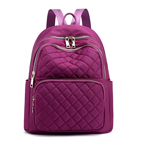 CMZ Mochila Mochila de Estudiante de Moda Femenina linge Hilo de Bordar Bolsa de Viaje Bolsa de Viaje Tendencia Doble Bolsa Femenina