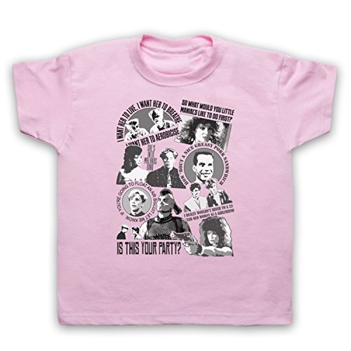 Death To Videodrome Weird Spoiler Comedy Sci FI - Camiseta infantil rosa claro pecho 26"/3-4 años