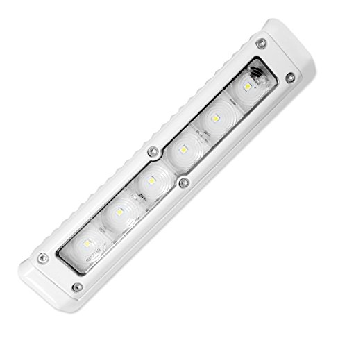 Dream Lighting Luces LED para toldo exterior IP66 impermeables para caravana, autocaravana, autocaravana, triángulo, 12 V, blanco frío