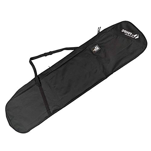 Driver13 ® Bolsa de snowboard negra Boardbag Snowboardbag negra 155 cm