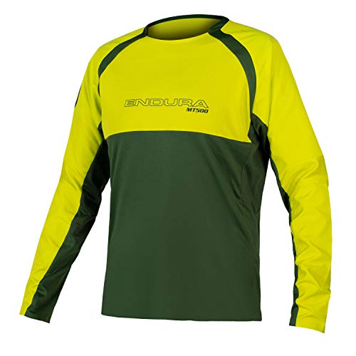 ENDURA MT500 Burner L/S Jersey II T-Shirt à Manga Larga Color Green Forest TG. M