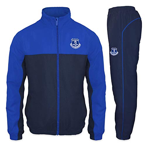 Everton FC - Chándal oficial para hombre - Chaqueta y pantalón largo - XL