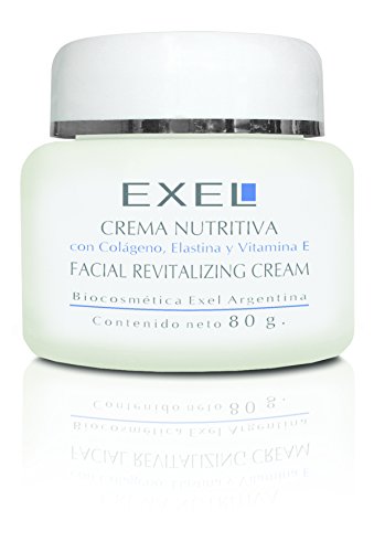 Exel - Crema Nutritiva con Colágeno, Elastina y Vitamina E, 80g (200)