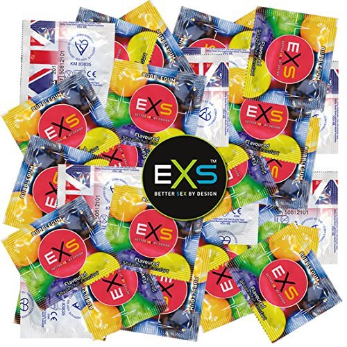 Exs Condoms Exs Bubblegum Rap - 100 Pack Exs Condoms 1530 g
