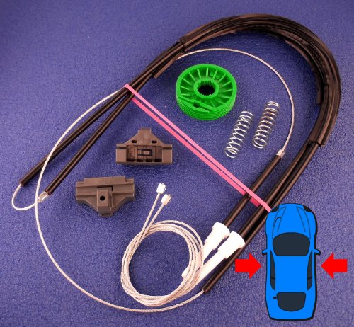 Ford Mondeo Kit de reparación de elevalunas eléctricas - puerta delante o izquierda, derecha para ambos lados - (cables, enrollador, cierres)