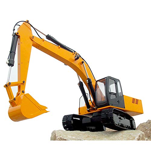 GAOXUQIANG Excavadora hidráulica RC a Escala 1/12 (Excavadora hidráulica 4200XL Earth Digger 4200XL)