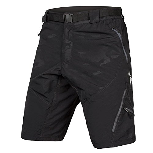 Hummvee Short II - Pantalón interior Clickfast (talla M), color negro
