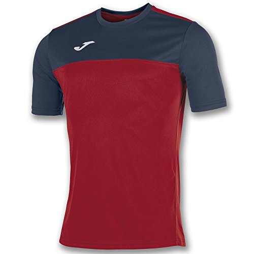 Joma Winner M/C Camiseta Equipamiento, Hombre, Rojo/Marino, L