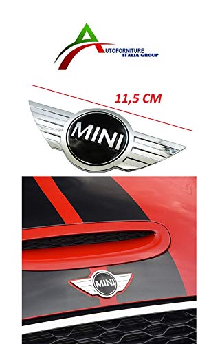 Mini Segunda serie (R55, R56, R57, 2007-2013) Escudo Logo capó delantero con adhesivo de doble cara