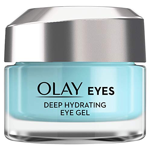 Olay Eyes Deep Hydrating Gel contorno de ojos, con ácido hialurónico para contorno de ojos seco y cansado, 15 ml
