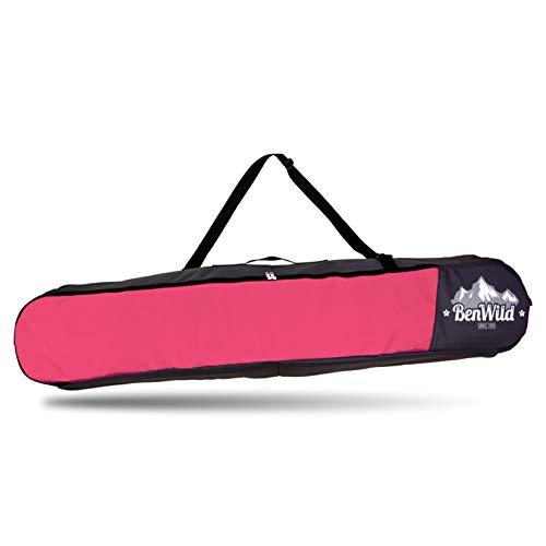 Rawstyle - Bolsa para tabla de snowboard (150 cm), color rosa