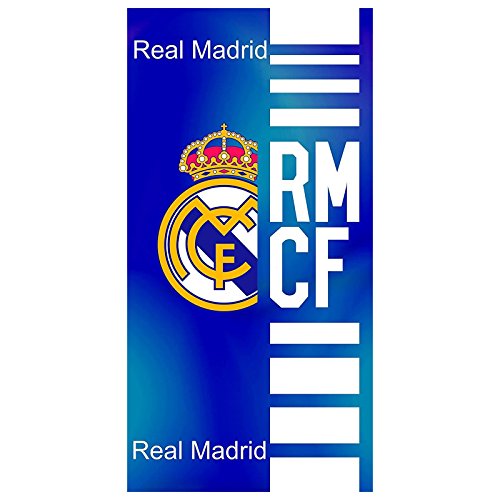 Real Madrid Toalla de Baño y Playa de Algodón con licencia Oficial. RM14
