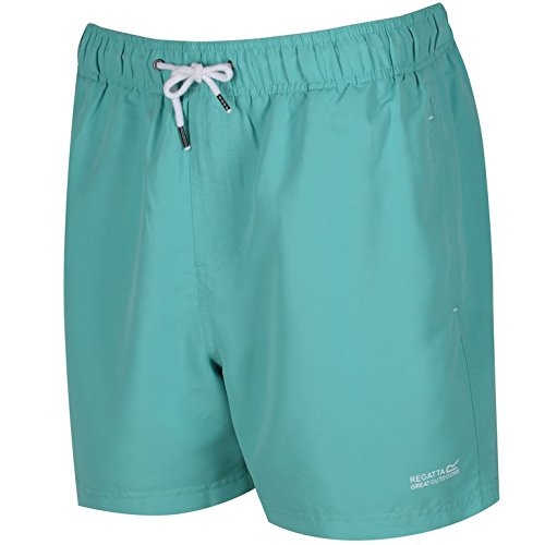 Regatta Mawson - Pantalones Cortos para Hombre, Hombre, RMM001 7SZ70, Verde Jade, Large